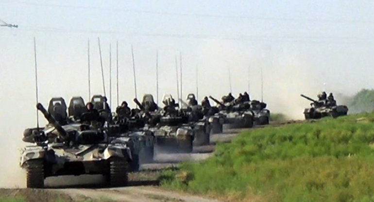 Tank bölmələri intensiv döyüş hazırlığına başlayıb -VİDEO