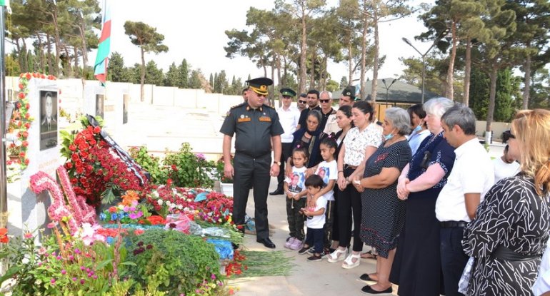 Şəhid ədliyyə kapitanının anım mərasimi keçirildi