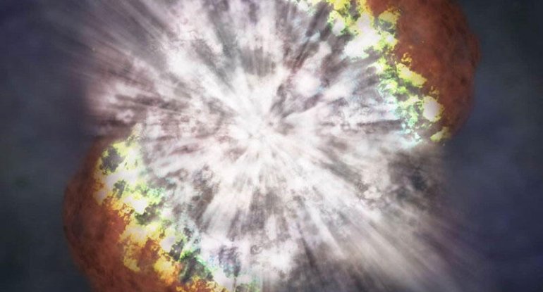 Alimlər supernova ulduzunun partlayış anı fotosunu əldə edə biliblər
