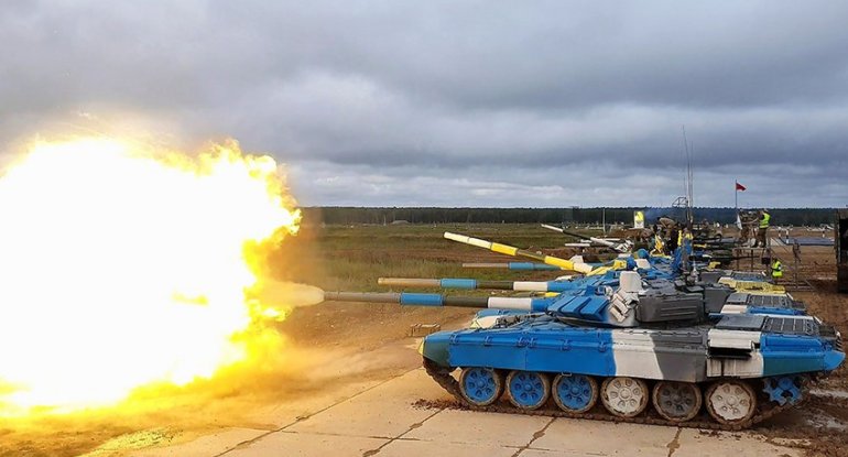 Tankçılarımız hazırlıqlarını davam etdirir - FOTO
