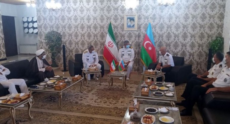 Azərbaycan və İranın HDQ nümayəndə heyətləri görüşüb - FOTO