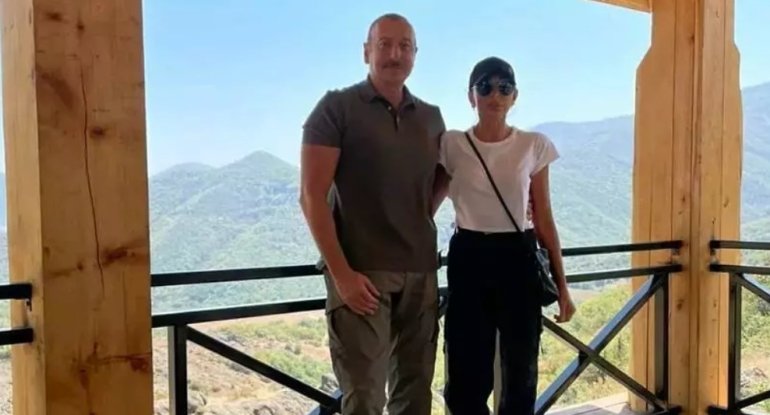 Mehriban Əliyeva Xocavənd rayonundan paylaşım edib - FOTO