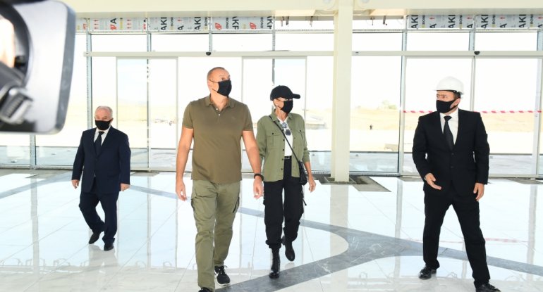 Mehriban Əliyeva Füzuli Beynəlxalq Hava Limanı ilə bağlı paylaşım edib - FOTO