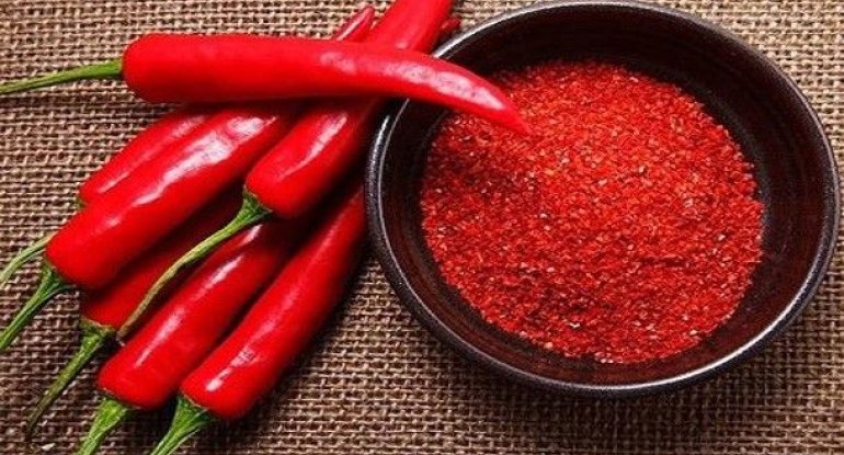 Bədəndə iltihabı sağaldır, arıqladır - Qırmızı bibər çayı