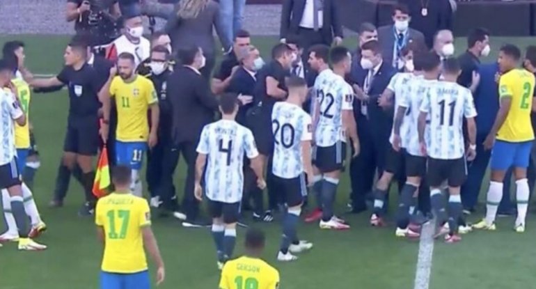 Braziliya - Argentina matçı yarımçıq dayandırıldı - SƏBƏB