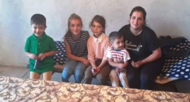 Erməni qadın uşaqlarıyla birgə Xankəndidən Şuşaya keçməyə çalışıb