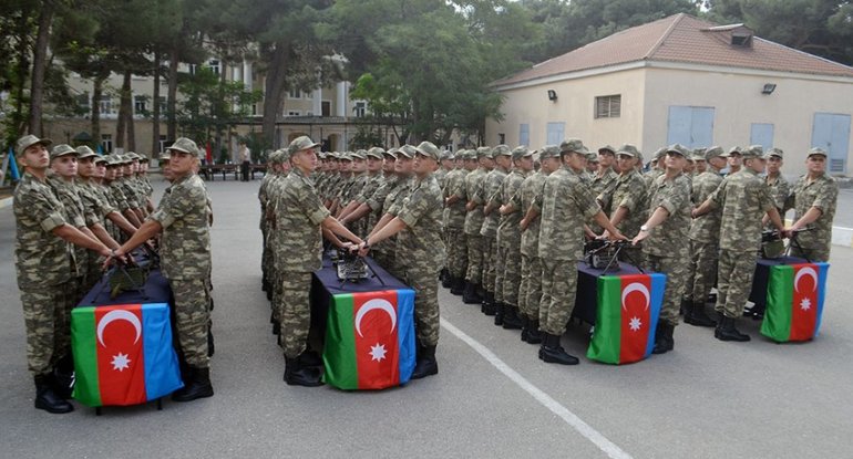 Hərbi tibb fakültəsi kursantlarının andiçmə mərasimi keçirilib