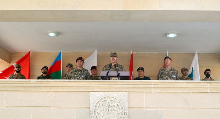 Pakistanlı general: “Təlimlərdə qarşıya qoyulan məqsədlərə nail olunub