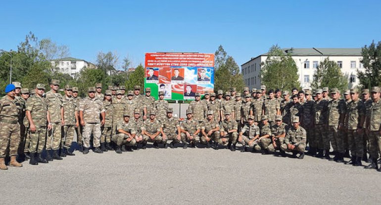 Azərbaycan Ordusunda səmti müəyyənetmə yarışları keçirilir - FOTO