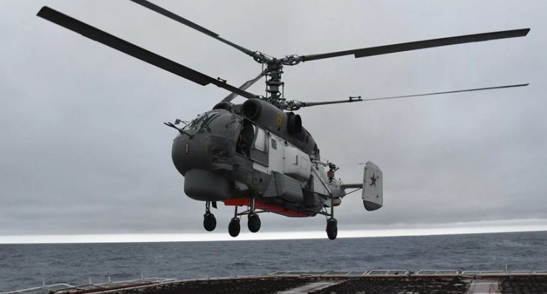 Rusiya FTX-nin helikopteri qəzaya uğrayıb