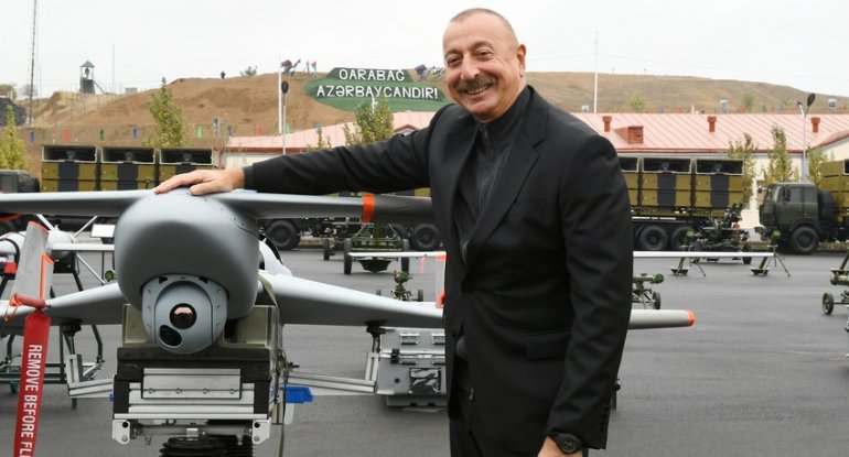 Cəbrayıldakı yeni hərbi hissə “Harop” və “Quzğun” PUA-ları ilə təchiz edilib