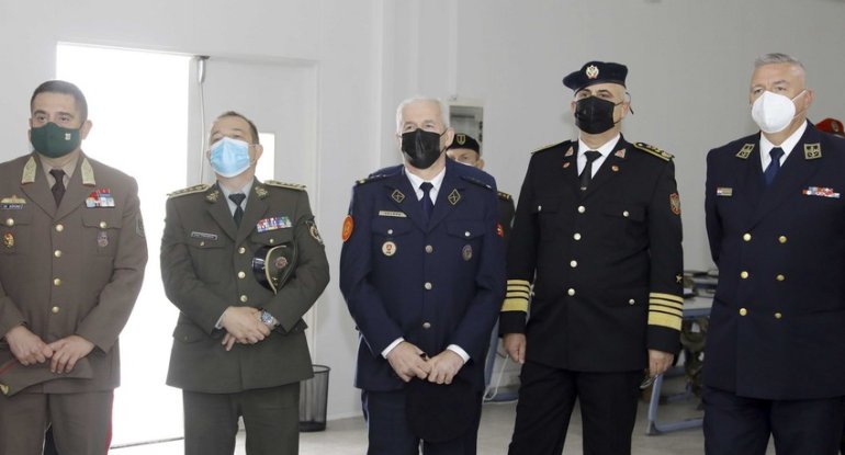 NATO Hərbi Komitəsinin üzvləri Azərbaycan-Türkiyə-Gürcüstan təlimini izləyiblər