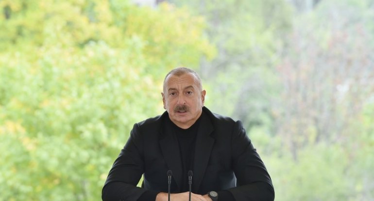 Prezident ermənilərin Hadruta göndərdiyi diversiya qrupundan danışdı