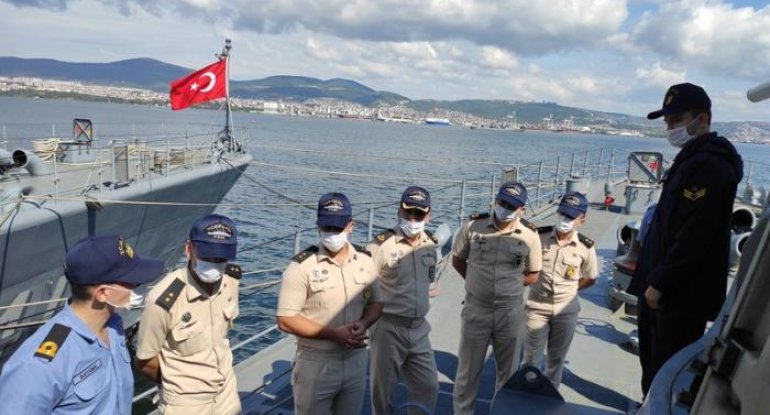 Hərbi dənizçilərimiz Türkiyədə təcrübə kursunu başa vurublar