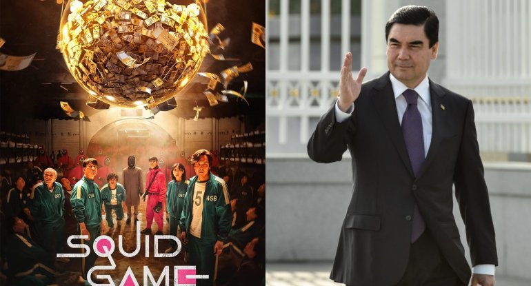 Türkmənistan prezidenti: "Squid game” serialının ssenarisini mən yazmışam"