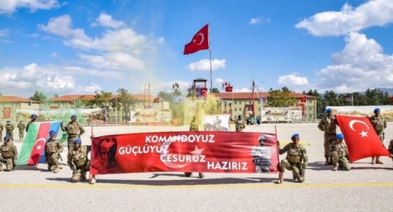 Xüsusi təyinatlılarımız Türkiyədə təlimləri başa vurdu
