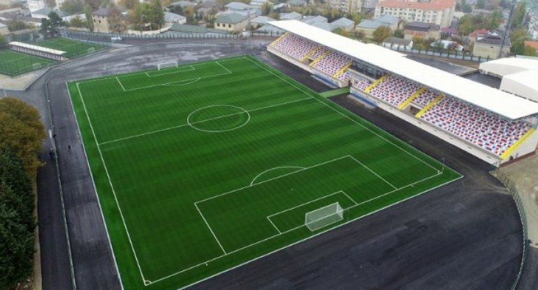 Şamaxı şəhər stadionunun açılışı olub - FOTO/YENİLƏNİB