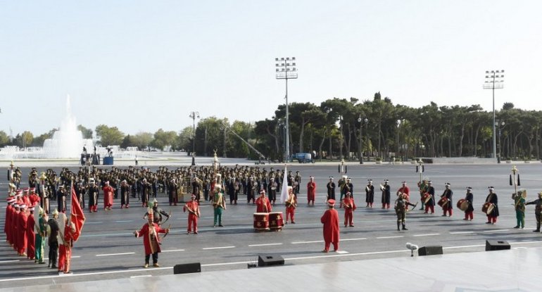 Türkiyənin Mehteran Birliyinin nümayəndələri Azərbaycana gəlib