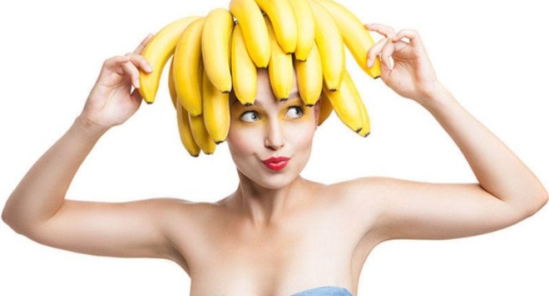 Bananla saçlara qulluq