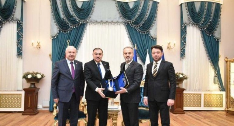 Türkiyənin Bursa şəhərinin şirkətləri Qarabağın yenidən qurulmasında iştirak edəcək - FOTO