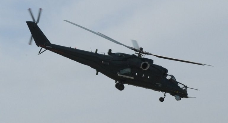 Hərbi helikopterin qara qutusu tapıldı
