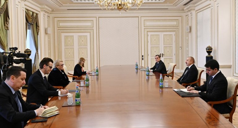 Prezident Bosniya və Herseqovinanın xarici işlər nazirini qəbul edib - FOTO/YENİLƏNİB