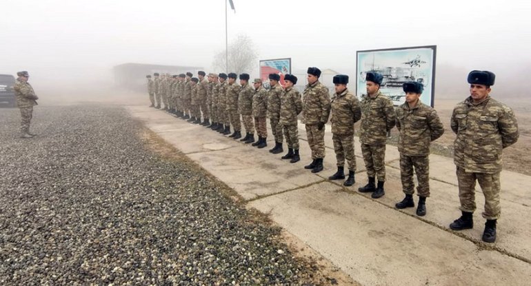 Müdafiə nazirinin müavini Hərbi Hava Qüvvələrinin bölmələrində olub - FOTO