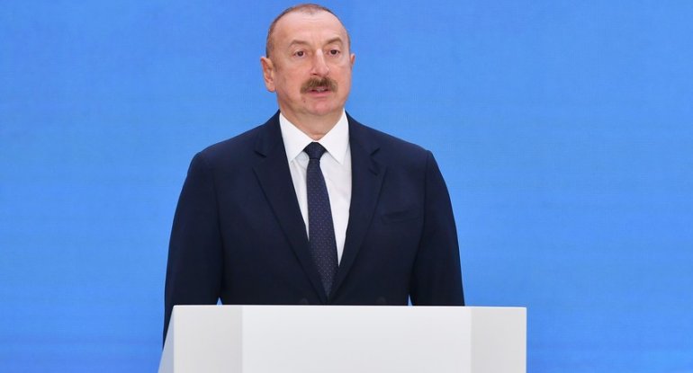 Azərbaycan lideri: "Bizim sözümüz imzamız qədər qiymətlidir və dəyərlidir"