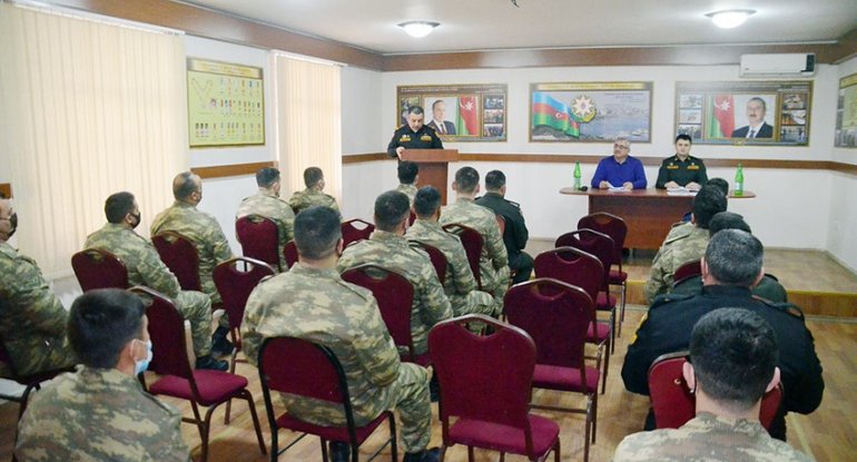 Azərbaycan Ordusunun yanğından mühafizə komandalarının toplanışı keçirilib - FOTO