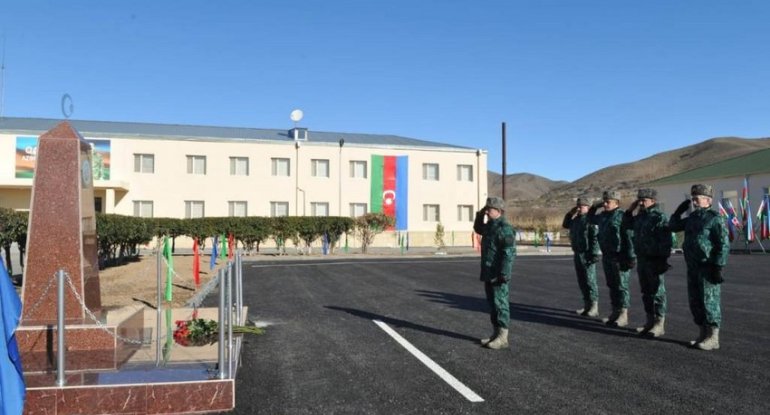 Qubadlıda yeni qərargah binaxadsı istifadəyə verildi - FOTOLAR