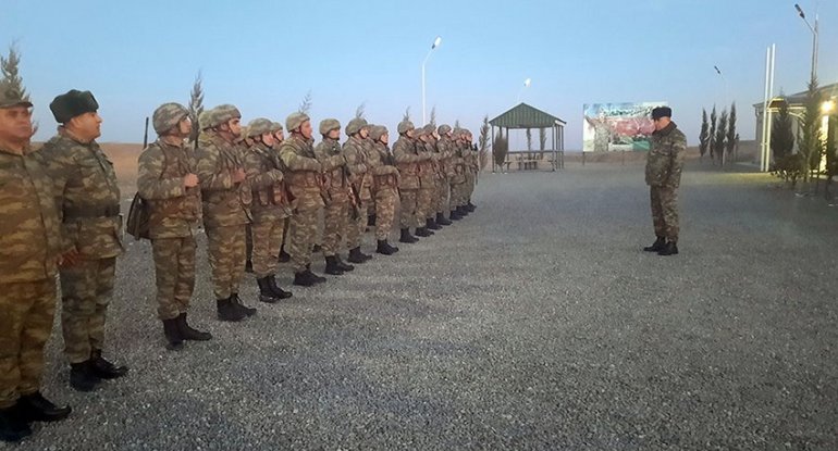 Azərbaycan Ordusunun Baş Qərargah rəisi azad edilmiş ərazilərdə - FOTO