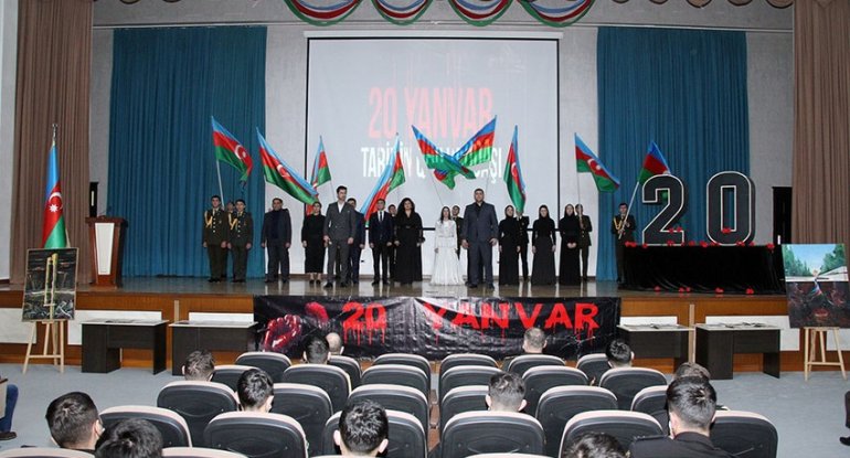 Azərbaycan Ordusunda 20 Yanvarla bağlı silsilə tədbirlər keçirilib - VİDEO