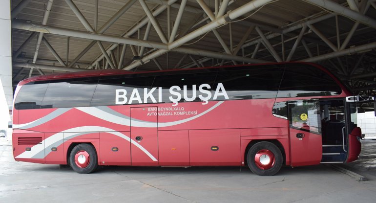 Şuşaya gedən avtobuslara satılan biletlərin sayı açıqlandı