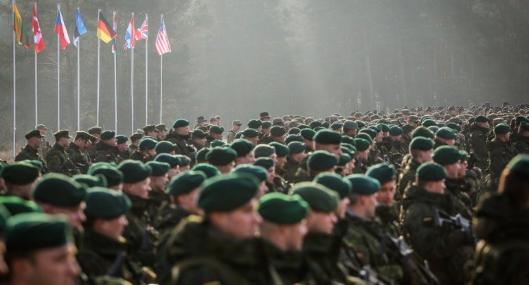 NATO hərbçiləri yüksək hazırlıq vəziyyətinə gətirilib