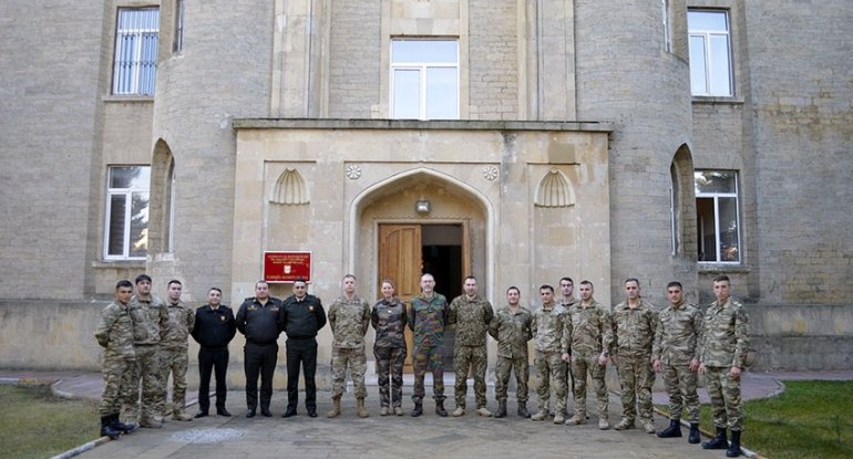 NATO zabitləri Azərbaycanda partlayıcı qurğularla bağlı təlim keçir - FOTO