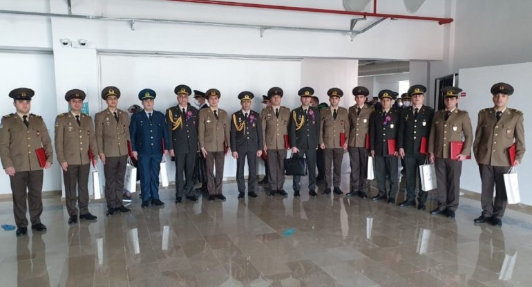 Azərbaycanın 14 hərbçisi Türkiyədə məzun olub - FOTO