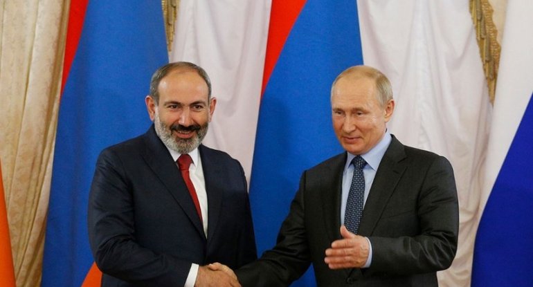 Paşinyan və Putin Qarabağdan danışıb