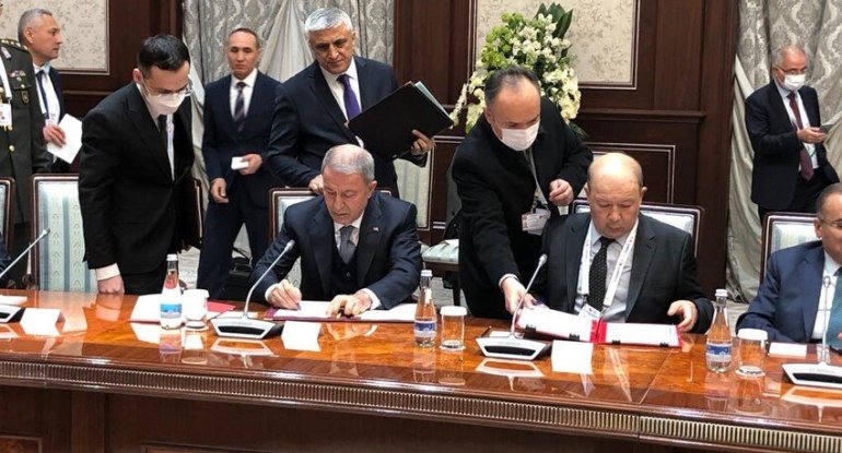 Türkiyə Mərkəzi Asiyada güclənir: Genişləndirilmiş Hərbi Çərçivə sazişi imzalandı
