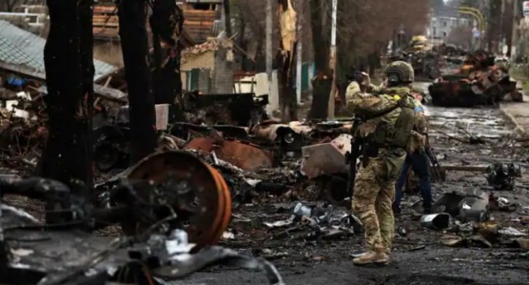 Kiyev vilayəti ərazisindən 410 nəfər dinc sakinin cəsədi çıxarılıb