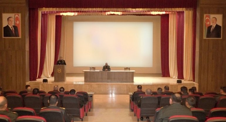 Naxçıvan Qarnizonu Qoşunlarında keçirilən komanda-qərargah təlimi başa çatıb - VİDEO