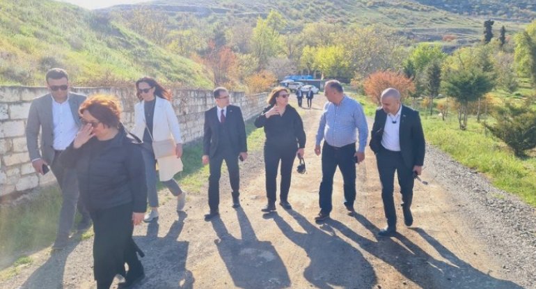 İCOMOS-un vitse-prezidenti Ağdam şəhərinə səfər edib - FOTO