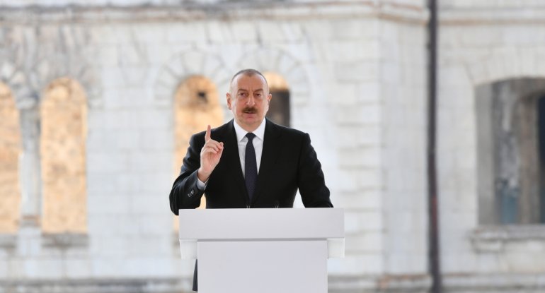 Prezidentin Şuşadan mesajları: Zəngəzur xəbərdarlığı...