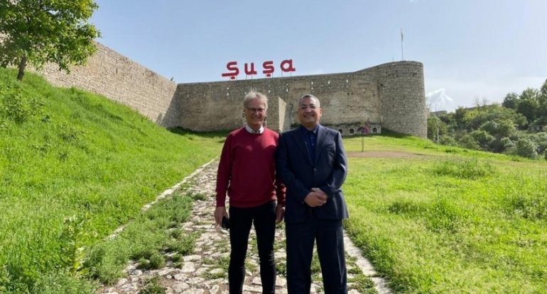 Almaniya səfiri Şuşada səfərdədir