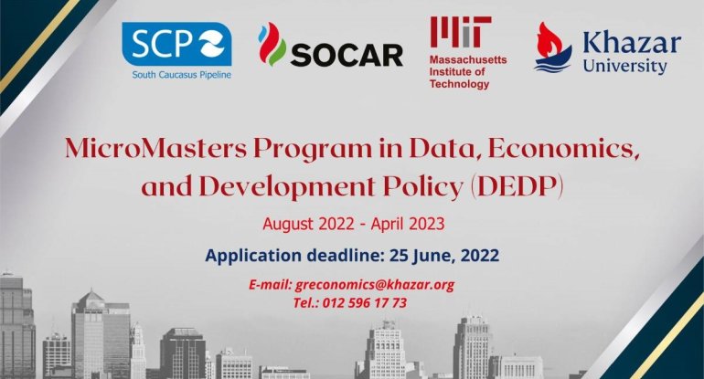 “Data, İqtisadiyyat və İnkişaf Siyasəti” MicroMaster Proqramı