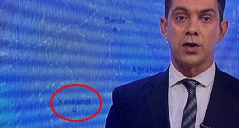 Ermənistan televiziyasında Xankəndi mesajıxa0