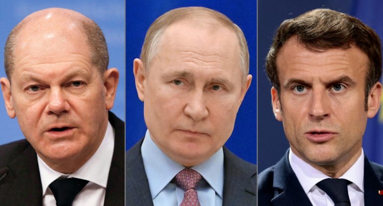 “Wprost” jurnalı: Şoltsla Makron Putini xilas edir  