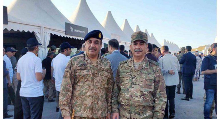 Zakir Həsənov Türkiyədə pakistanlı generalla görüşüb
