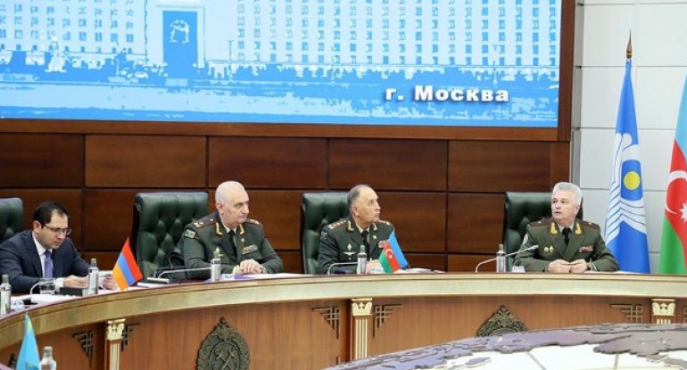 Azərbaycan Ordusunun Baş Qərargah rəisi MDB Müdafiə Nazirləri Şurasının iclasında iştirak edib - FOTO