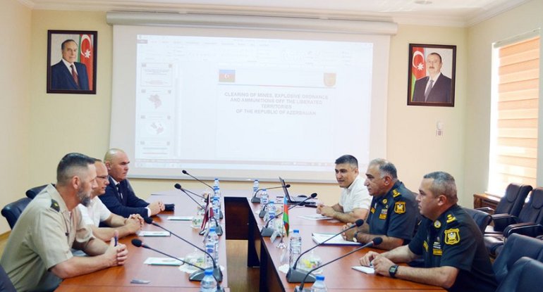 Azərbaycan ilə Latviya arasında hərbi əməkdaşlıq məsələləri müzakirə olunub