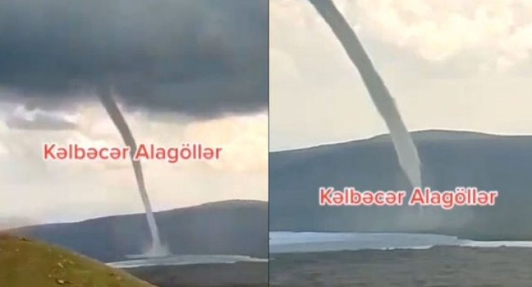 Kəlbəcərdə maraqlı təbiət hadisəsi – VİDEO